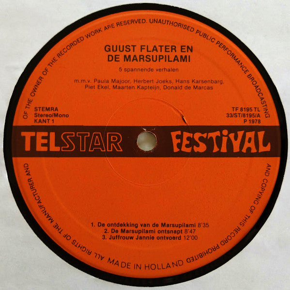 Guust Flater En De Marsupilami -Guust Flater En De Marsupilami (5 Spannende Verhalen)