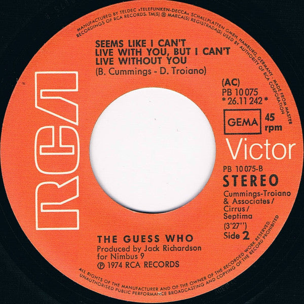 The Guess Who -Dancin' Fool