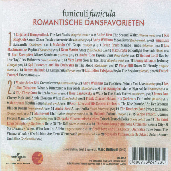 Various -Funiculi Funicula - Romantische Dansfavorieten