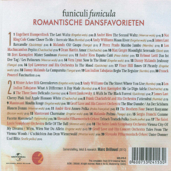 Various - Funiculi Funicula - Romantische Dansfavorieten