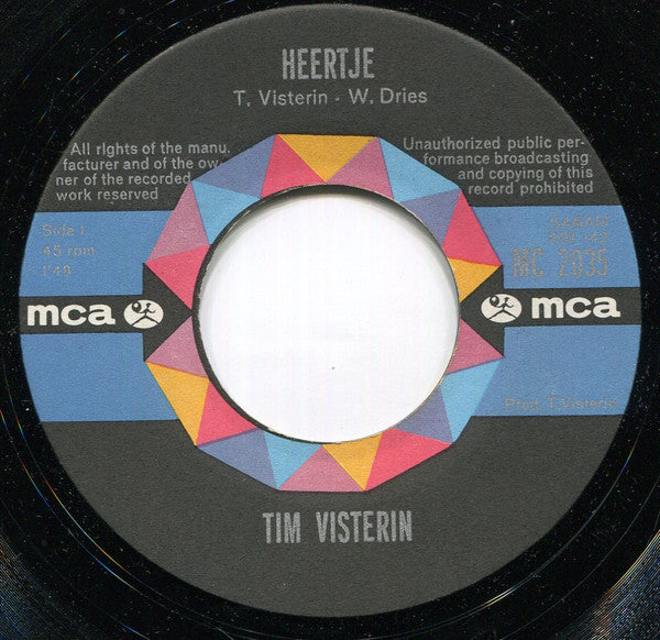 Tim Visterin -Heertje