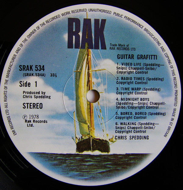 Chris Spedding -Guitar Graffiti