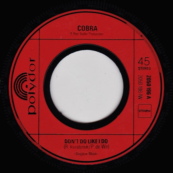 Cobra (21) -Don't Do Like I Do