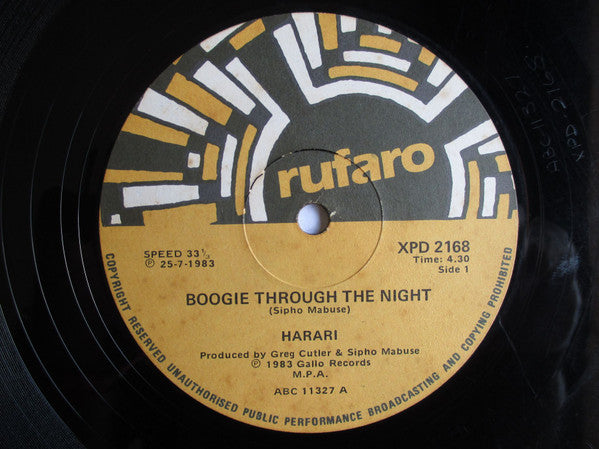 Harari -Boogie Through The Night