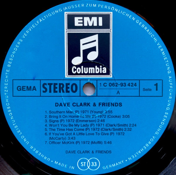 Dave Clark -Dave Clark & Friends