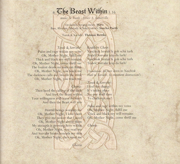 Aina -Days Of Rising Doom - The Metal Opera