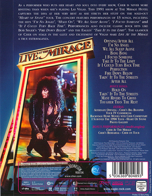 Cher -Extravaganza Live At The Mirage