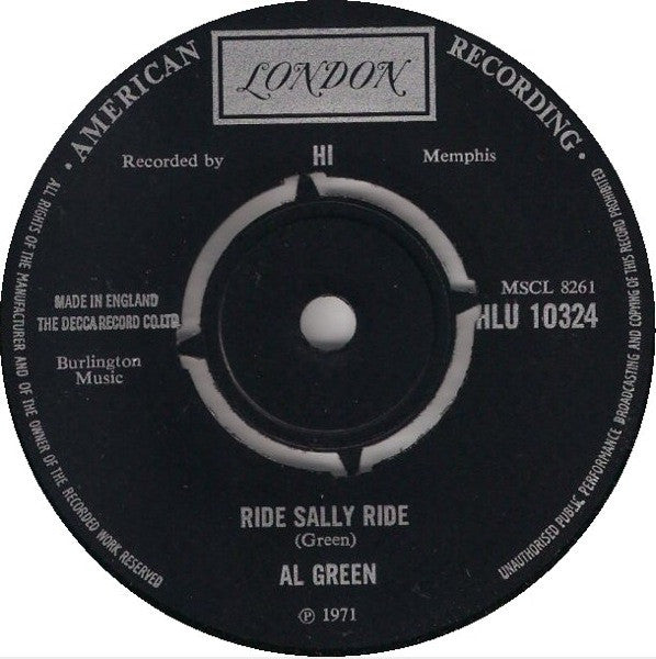 Al Green - I Can't Get Next To You