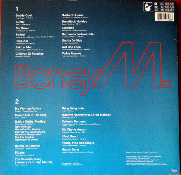 Boney M. -The Best Of 10 Years
