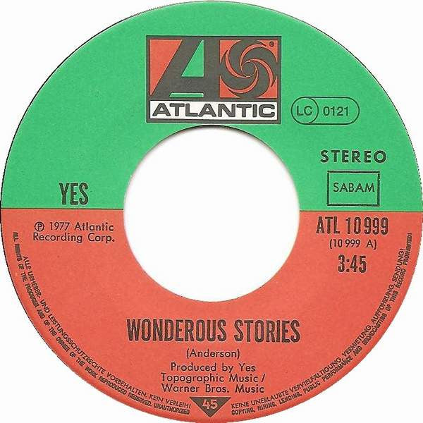 Yes -Wonderous Stories
