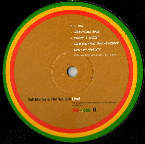 Bob Marley & The Wailers -Live!