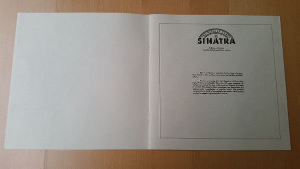 Frank Sinatra -Sinatra The Reprise Years
