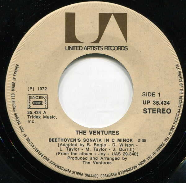 The Ventures -Beethoven's Sonata In C  Minor