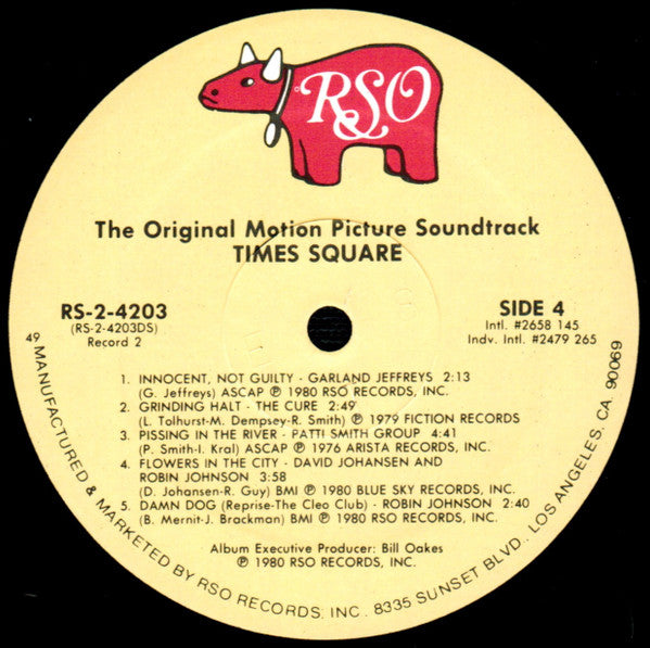 Various -The Original Motion Picture Soundtrack "Times Square"
