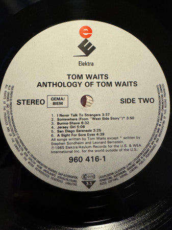 Tom Waits - Anthology Of Tom Waits