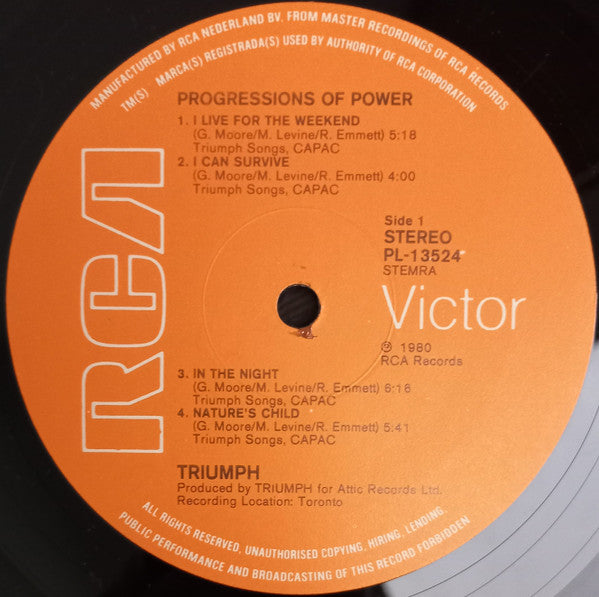 Triumph (2) -Progressions Of Power