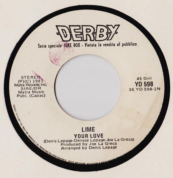 Lime (2) / Kiki Dee -Your Love / Star