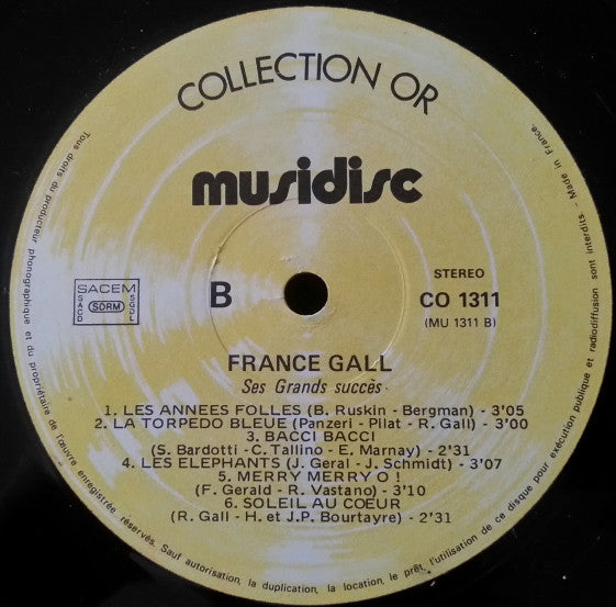 France Gall -Ses Grands Succès