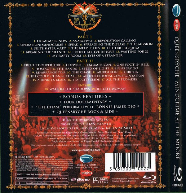 Queensrÿche -Mindcrime At The Moore