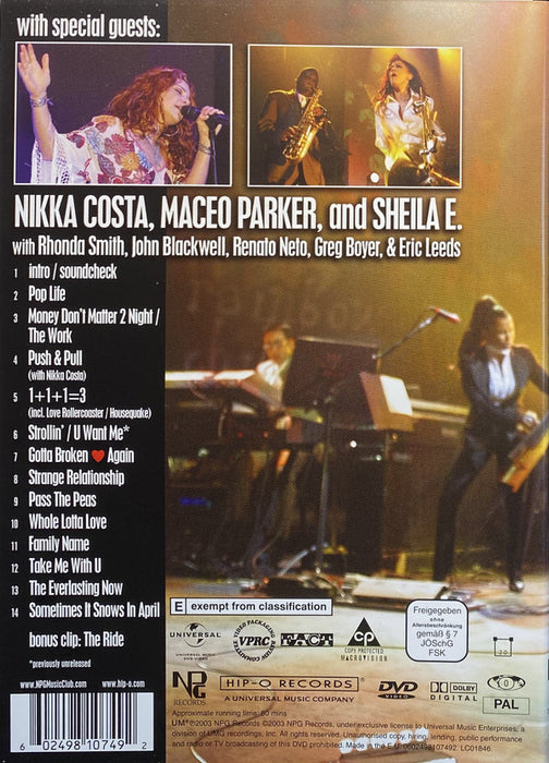 Prince -Live At The Aladdin Las Vegas