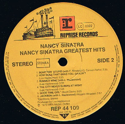 Nancy Sinatra -Greatest Hits