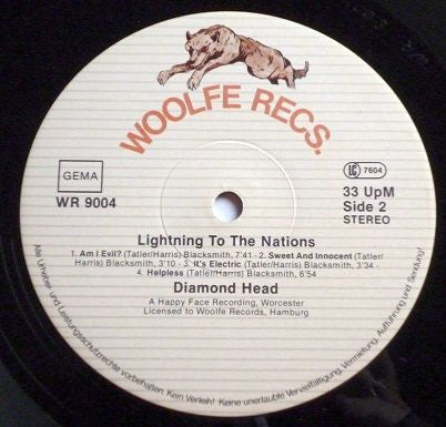 Diamond Head (2) -Lightning To The Nations