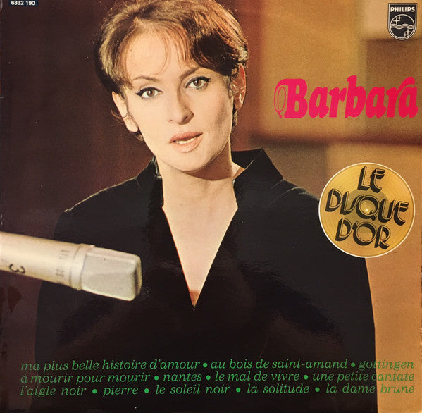 Barbara (5) - Le Disque D'or De Barbara