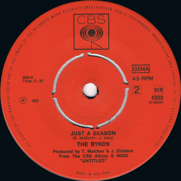 The Byrds -Chestnut Mare