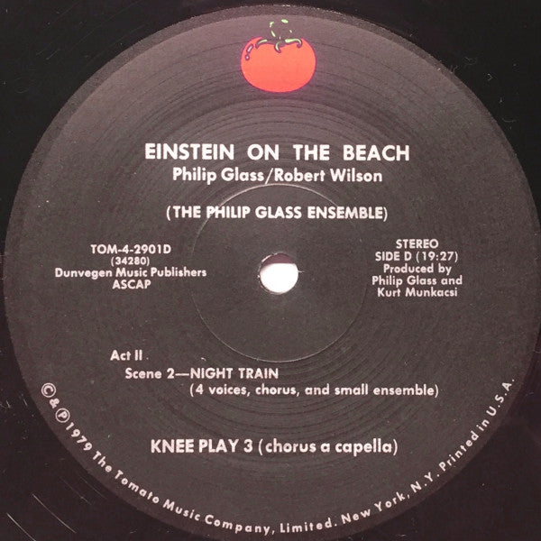 Philip Glass / Robert Wilson (2) - Einstein On The Beach