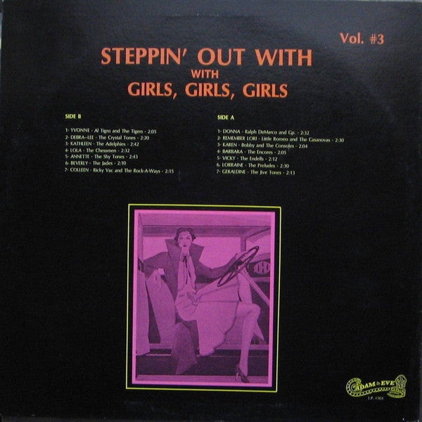 Various -Steppin' Out With Girls, Girls, Girls Vol. 3
