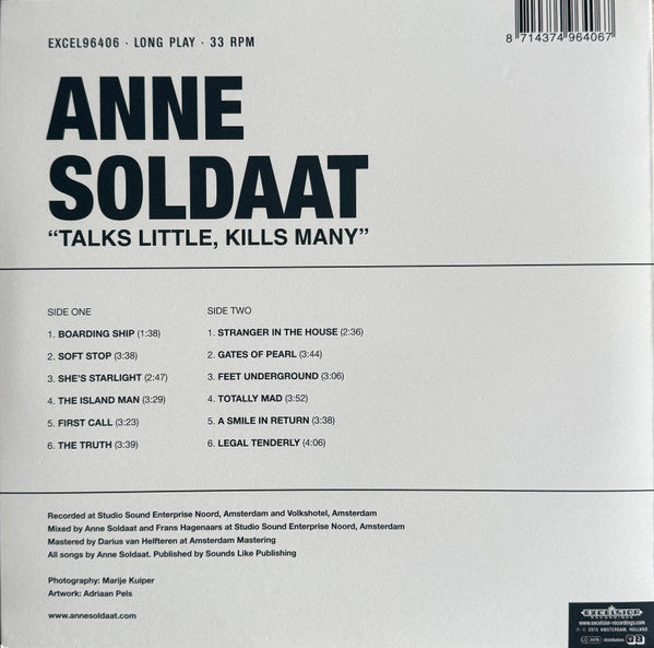 Anne Soldaat -Talks Little, Kills Many