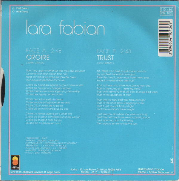 Lara Fabian -Croire