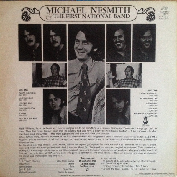 Michael Nesmith & The First National Band -Magnetic South