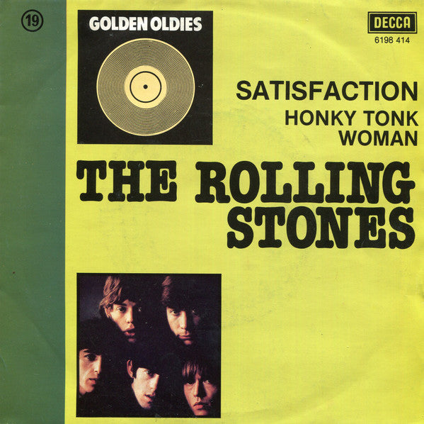 The Rolling Stones -Satisfaction / Honky Tonk Woman