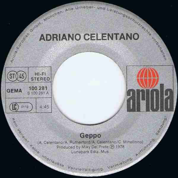 Adriano Celentano -Geppo