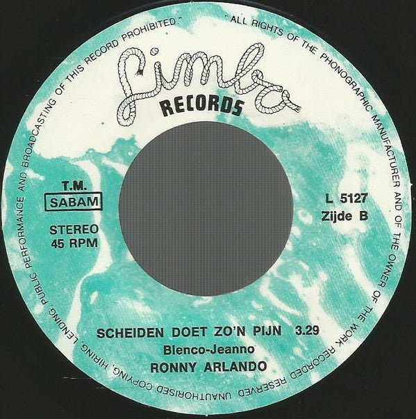 Ronny Arlando -Kleine Krullebol