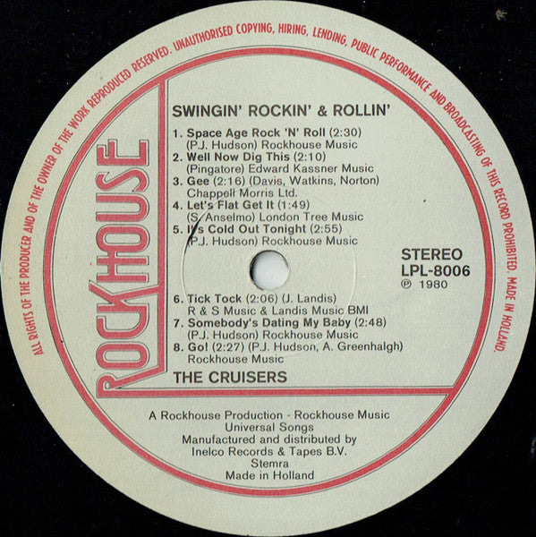 The Cruisers -Swingin' Rockin' & Rollin'