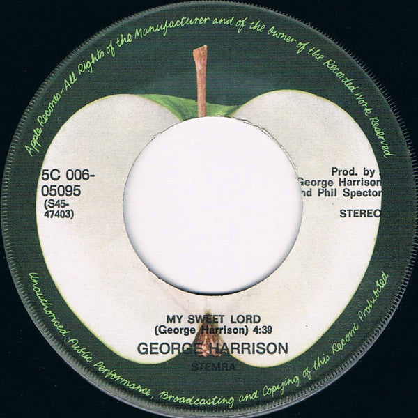 George Harrison -Bangla Desh / What Is Life / My Sweet Lord