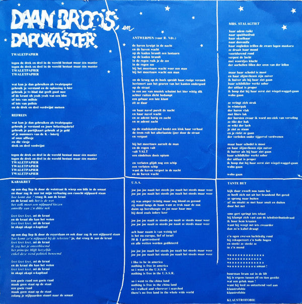 Daan Broos & Dapokaster -Daan Broos & Dapokaster