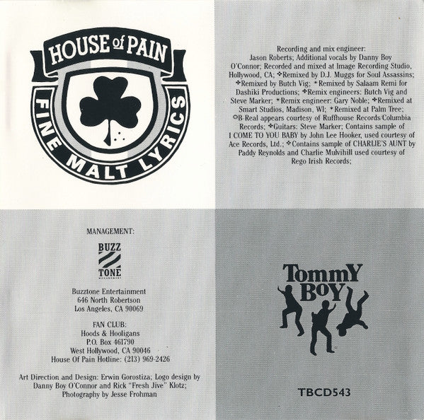 House Of Pain -Shamrocks And Shenanigans (Boom Shalock Lock Boom)