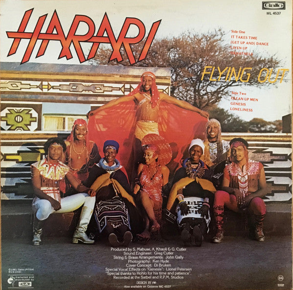 Harari -Flying Out