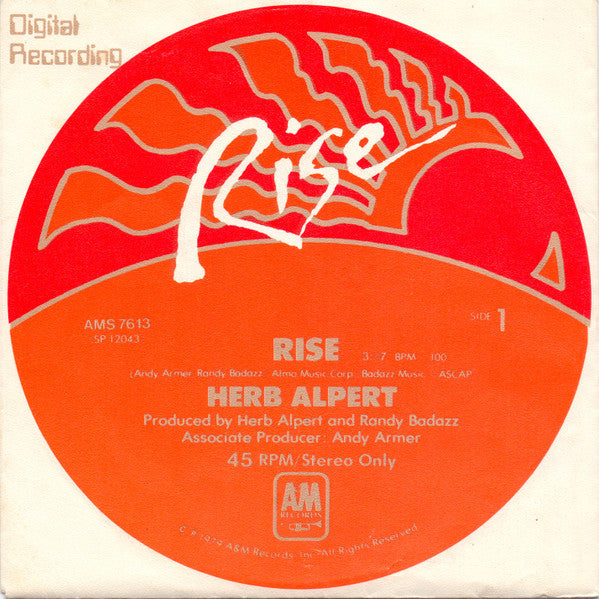 Herb Alpert -Rise