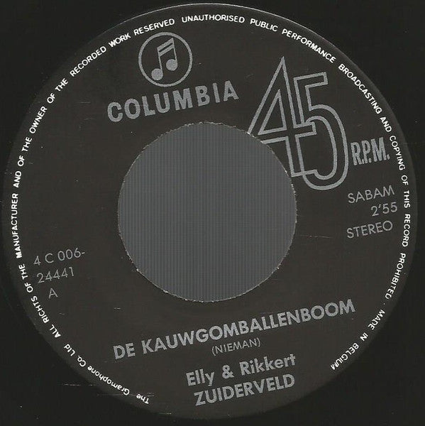 Elly & Rikkert Zuiderveld* -De Kauwgomballenboom