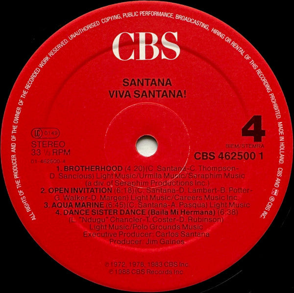 Santana -Viva Santana!