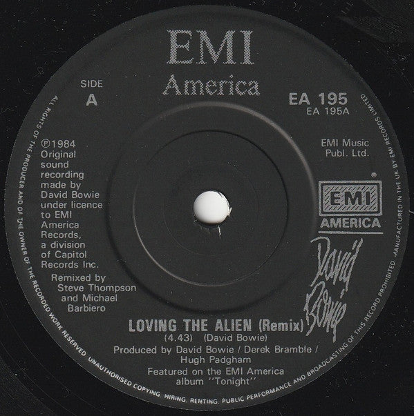 David Bowie -Loving The Alien (Re-Mixed Version)