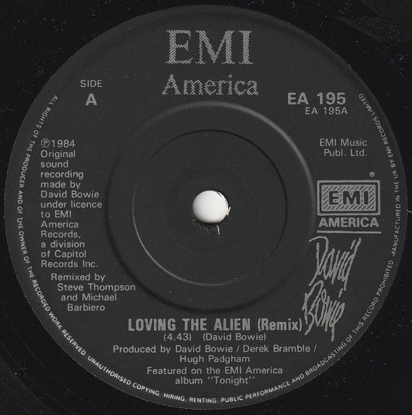 David Bowie - Loving The Alien (Re-Mixed Version)