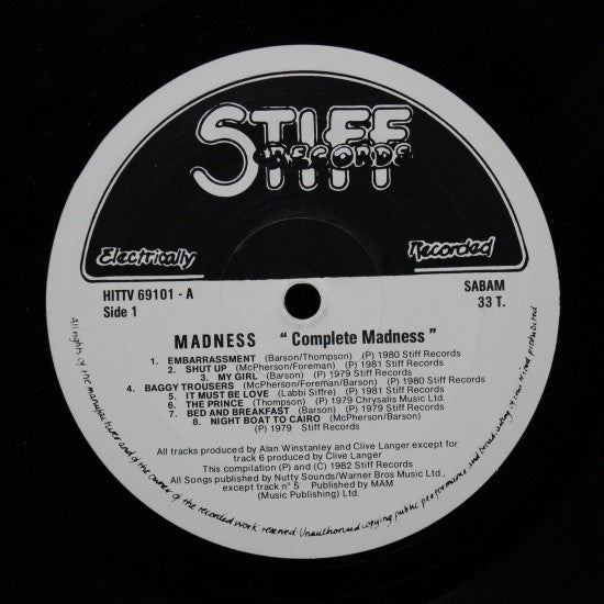 Madness -Complete Madness
