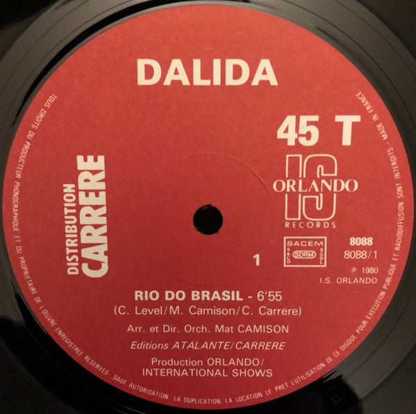 Dalida - Rio Do Brasil