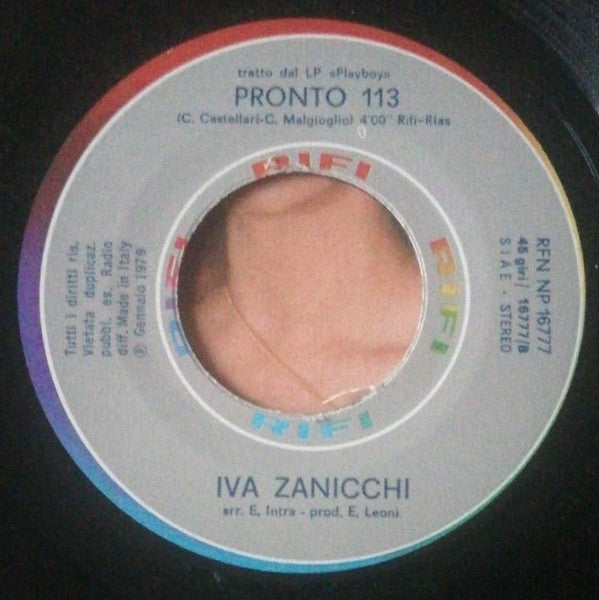Iva Zanicchi -Per Te / Pronto 113