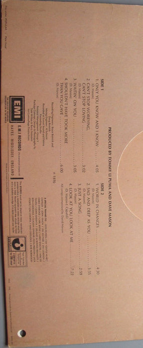 Dave Mason -Alone Together
